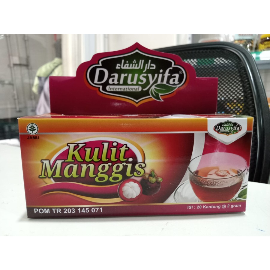 

Teh Celup Kulit Manggis Anti Kanker dan Tumor isi 20 sachet Darusyifa Alami
