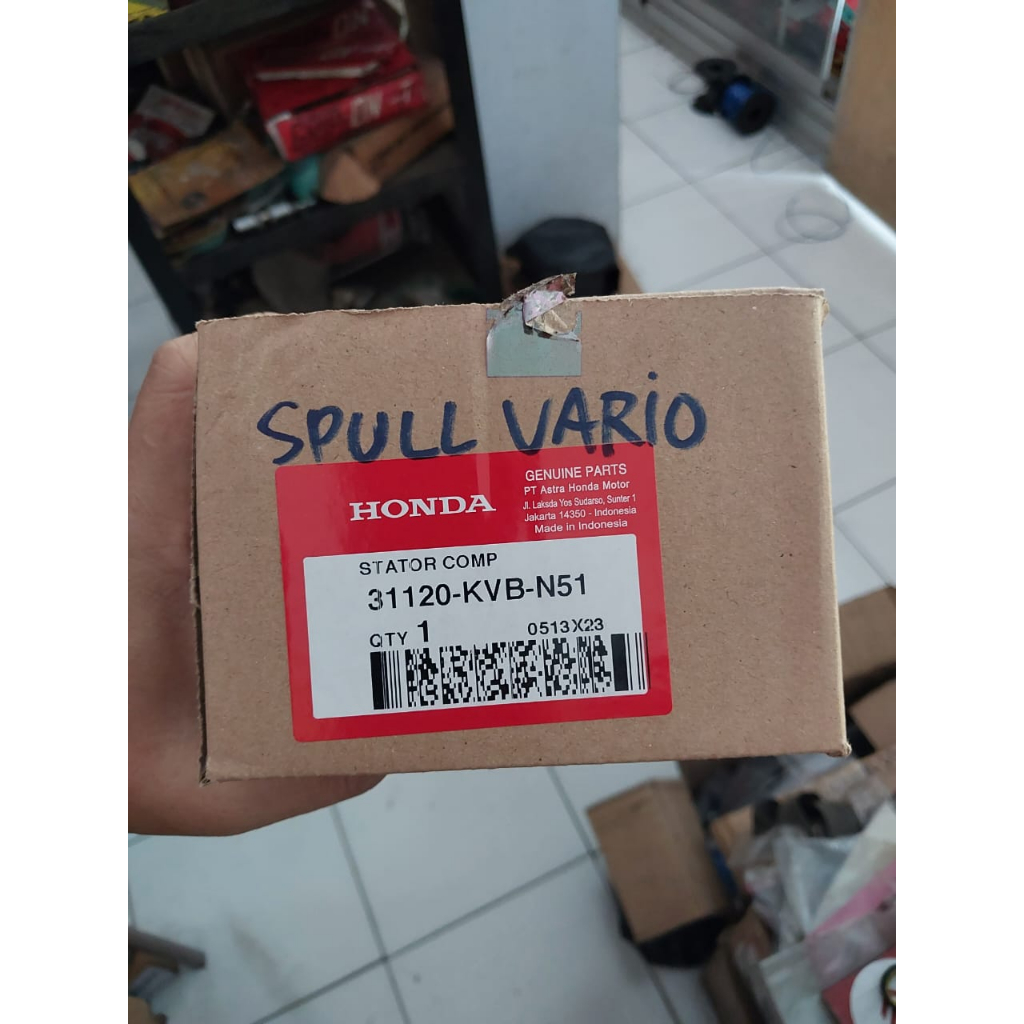 spull assy vario karbu, vario techno 110cc asli 31120KVBN51