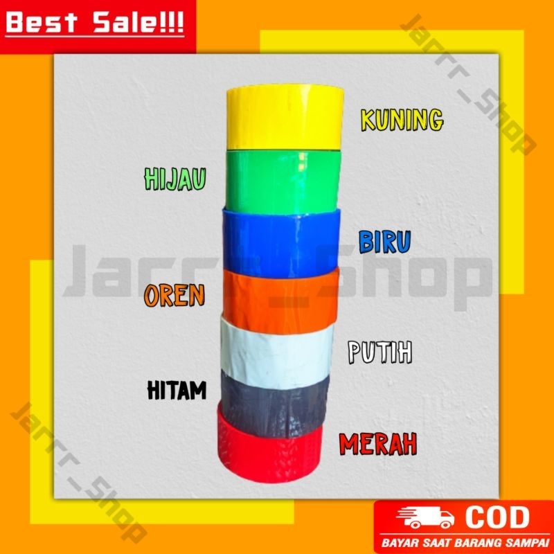 

Lakban Warna kiloan dijamin kondisi good 97% mirip baru barang terbatas! terjamin rekat kuat timbangan pas