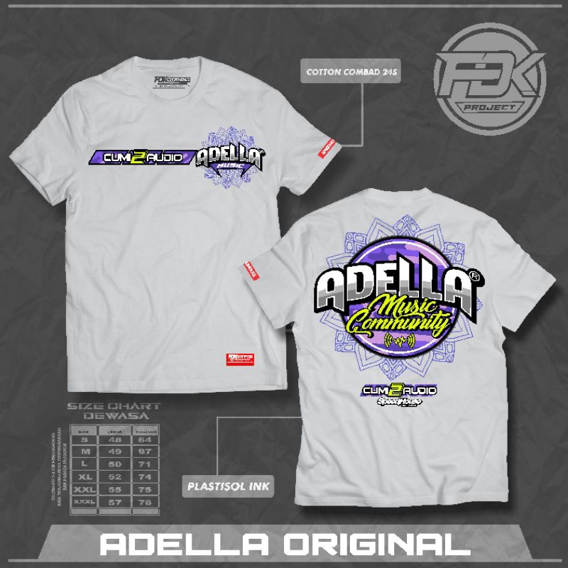 EDISI JULI - KAOS TERBARU ADELLA AMC ORIGINAL 100% By FDK Clothing - Kaos  keren,kaos distro,kaos pr