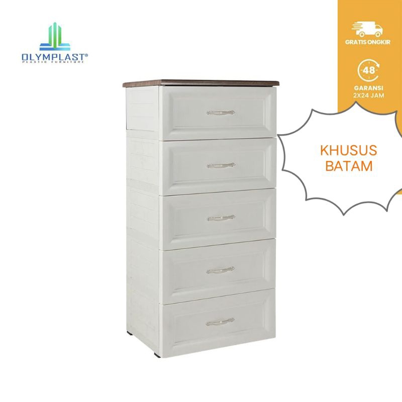 OLYMPLAST CABINET DRAWER SUSUN 5 ODC ( KHUSUS BATAM )