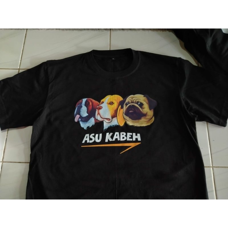 Kaos Asu Kabeh Unisex
