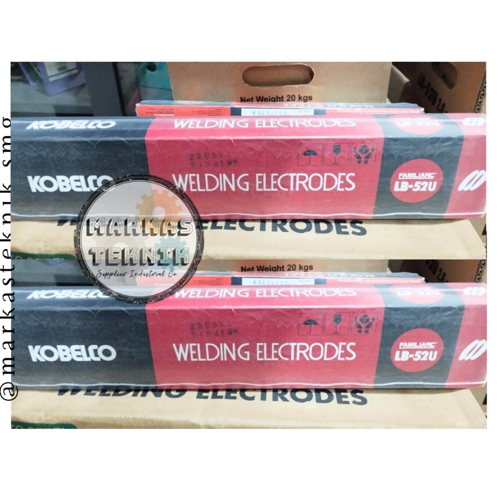 Kawat Las LB-52U Kemasan 5 KG / Kawat Las LB 52 U ( Ukuran Variasi )