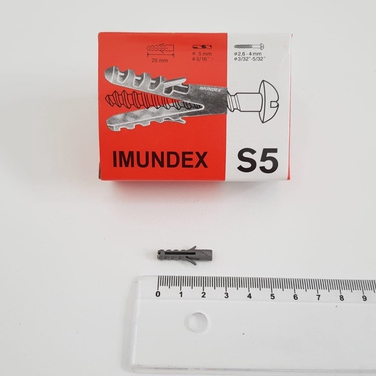 PAKET SIAP PAKAI !!! 100pcs Skrub 1”x6 dan 100pcs Fisher S5