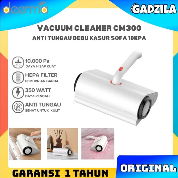 DEERMA CM300 ANTI MITE DUST VACUUM CLEANER PENYEDOT DEBU TUNGAU KASUR SOFA 10KPA