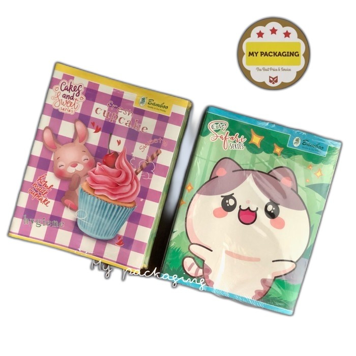 Buku Tulis 38 dan 58 lembar harga per pack isi 10 buku. Bukan merek SIDU