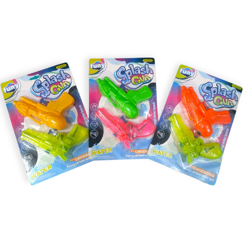 Pistol Air Mainan Anak-Anak Water Gun Tembak /Tembakan Air Watergun Seru S002-6