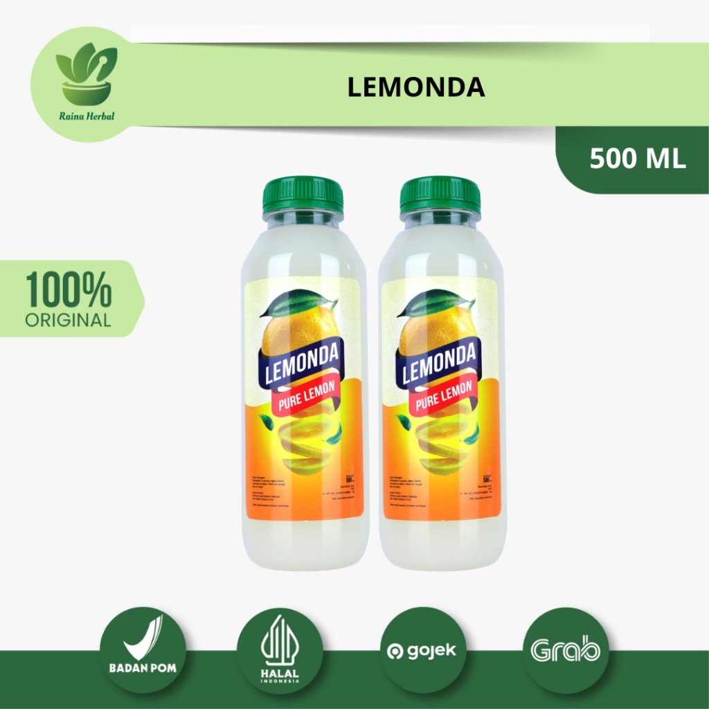 

Lemonda - Pure Sari Lemon Murni 500ml