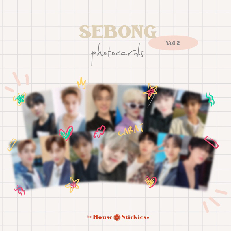 Sebong Unofficial Photocard (Boyfie Selca Vol. 2)