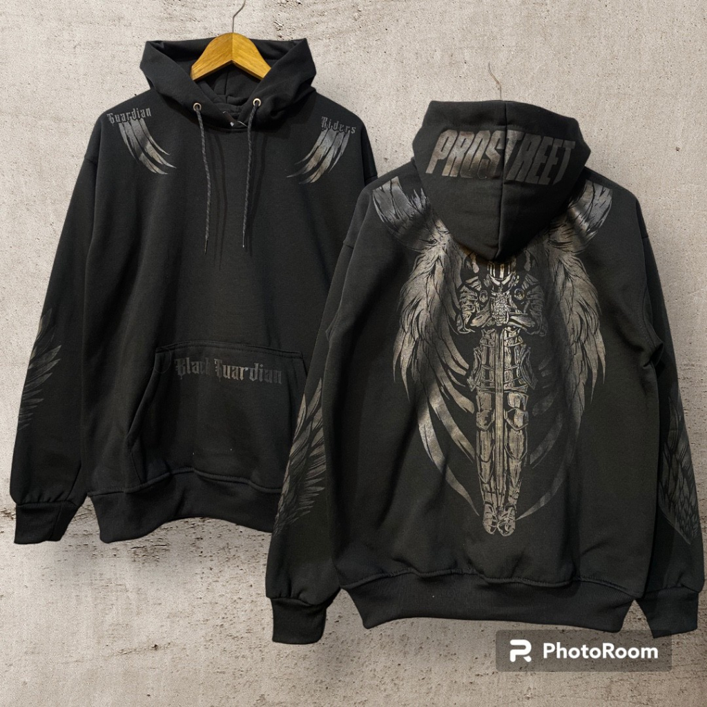 TERBARU ! ! Jaket Prostreet || Hoodie Prostreet GuardianBalack Sayap Black || Prostreet Sunmori kualitas terbaik Bahan Tebal Bisa Cod