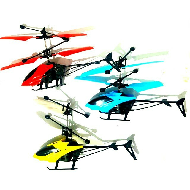 RC Helikopter remote control dan Sensor Tangan - Mainan RC Pesawat terbang Helikopter Remot kontrol