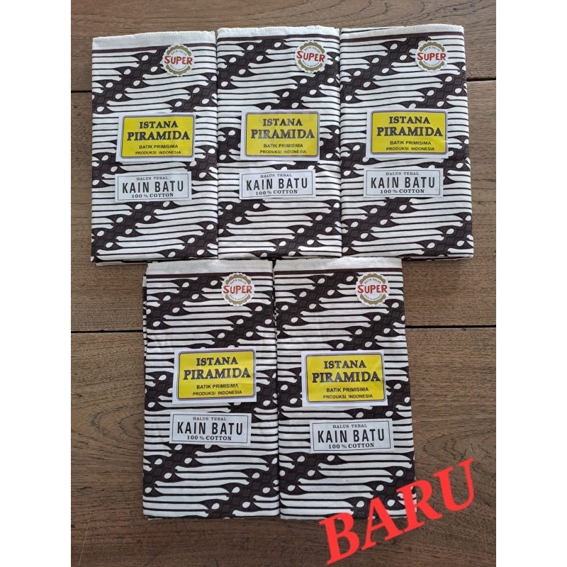 Kain Panjang Putih Corak Parang Terbaru Batik Pekalongan Jarik