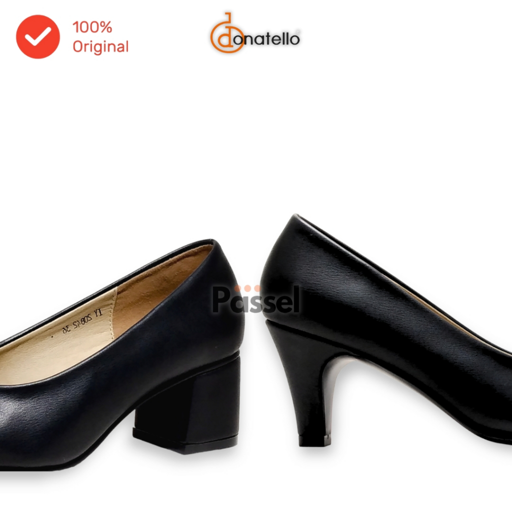 Donatello Sz. 36-41 Pumps Heels Basic Hak Tahu 5 cm / Hak Lancip 7 cm Wanita Semi Formal | IY20841 / IY20842