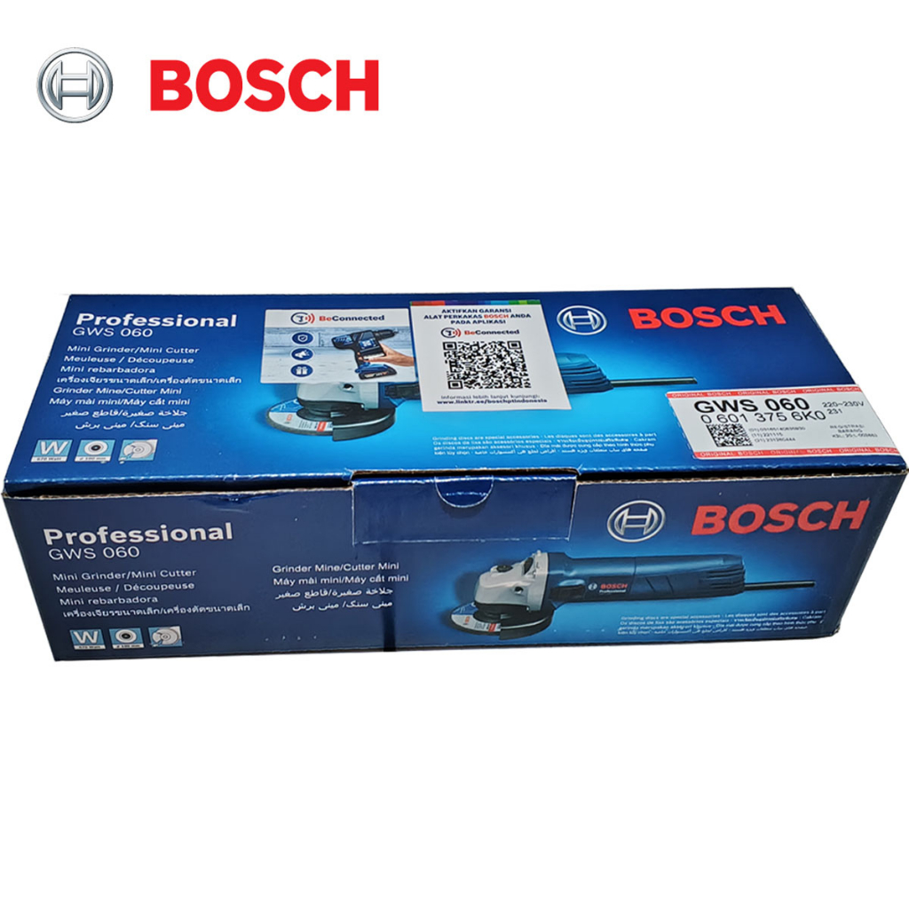 Mesin Gerinda Tangan 4 Inch Bosch Gws 060 Angle Grinder Angel