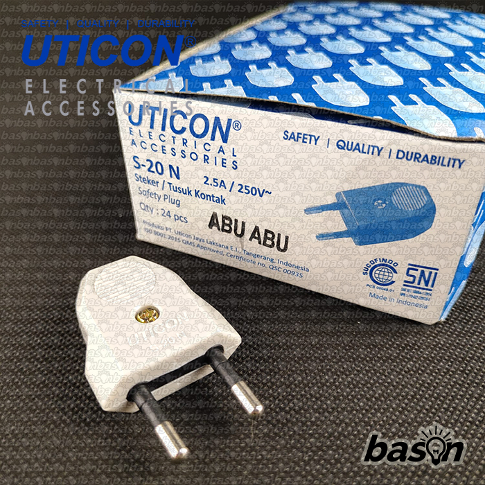 UTICON S20N Steker / Plug / Tusuk Kontak