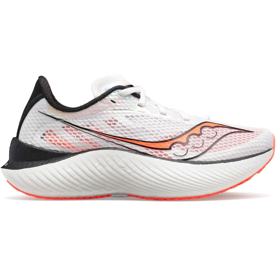 SEPATU RUNNING SAUCONY ENDORPHIN PRO 3 WHITE VIZIRED S20755-85