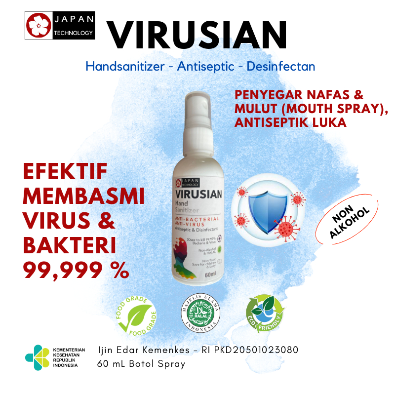 VIRUSIAN Hand Sanitizer Antiseptic Desinfectan