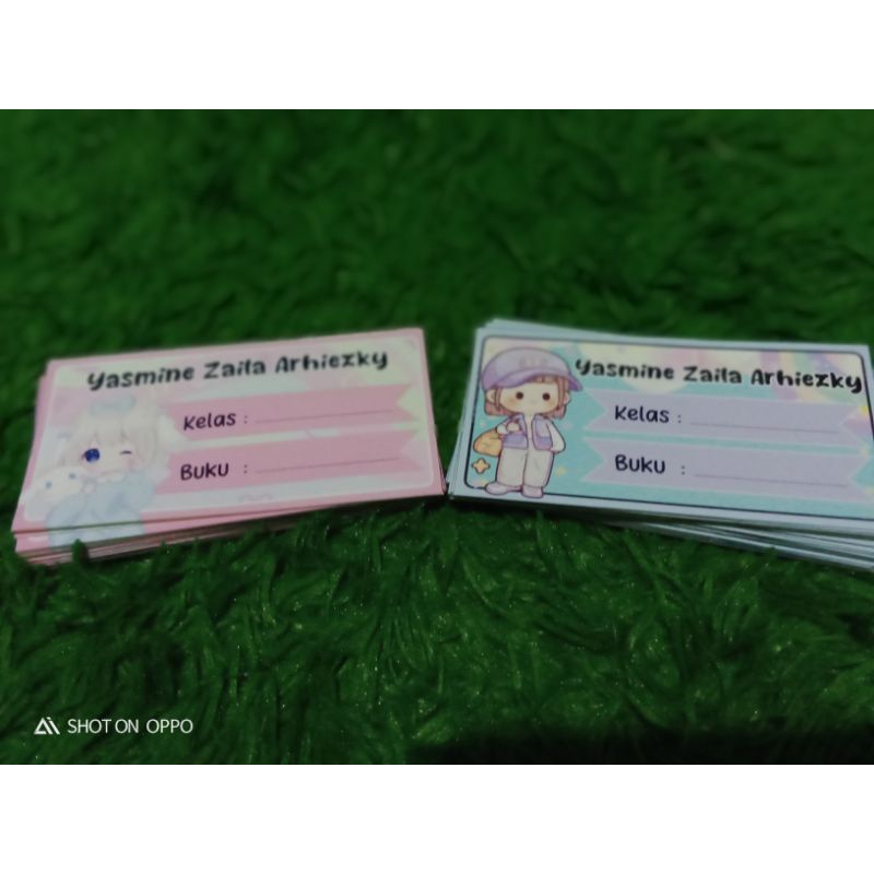 

Stiker Nama Paket 2