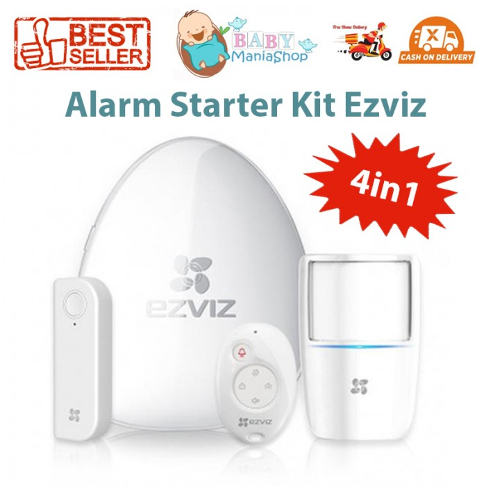 Ezviz Set Sistem Alarm Starter Kit Babymaniashop