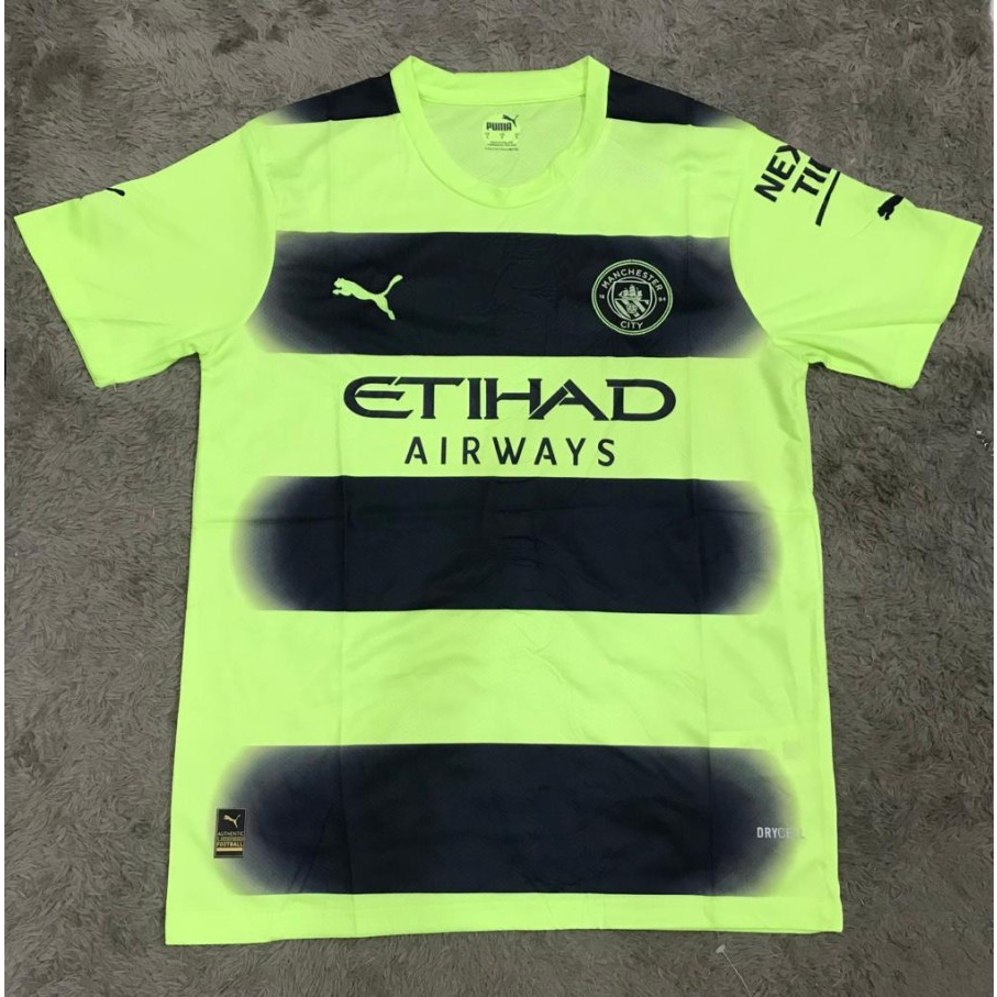 Jersey bola man city 3rd 2022 - 2023 grade ori import