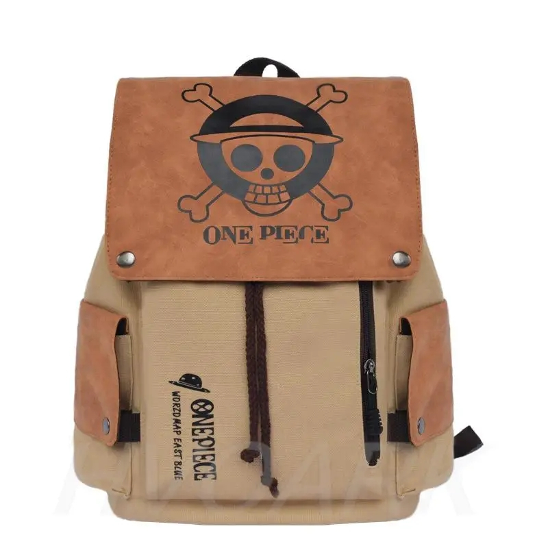 RANSEL KANVAS PRIA ANIME ATTACK ON TITAN SABLON DTF SIZE BESAR