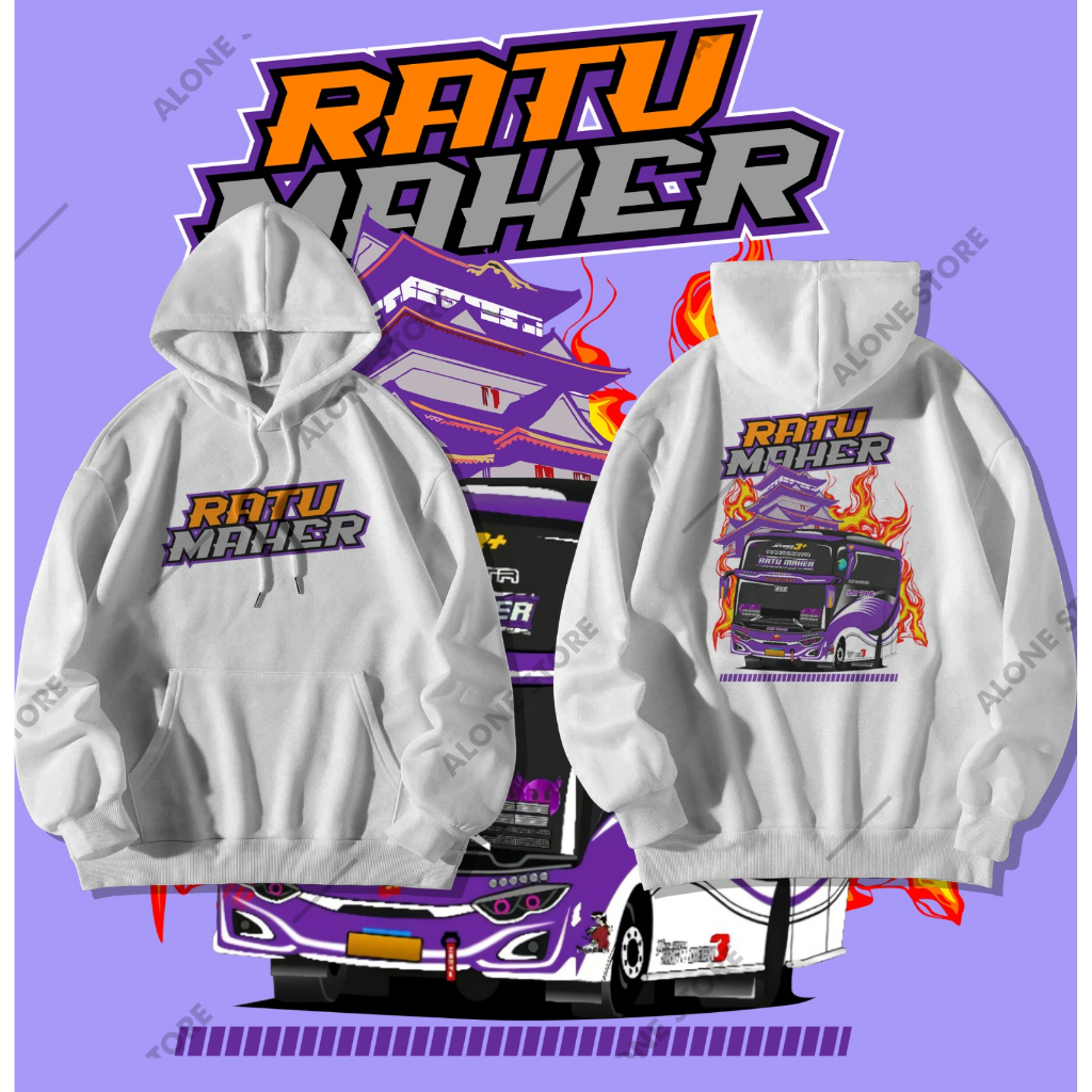 [FREE STIKER] HOODIE BUS RATU MAHER//HOODIE SABLON//SWEARTSHIRT//JAKET BUS RATU MAHER