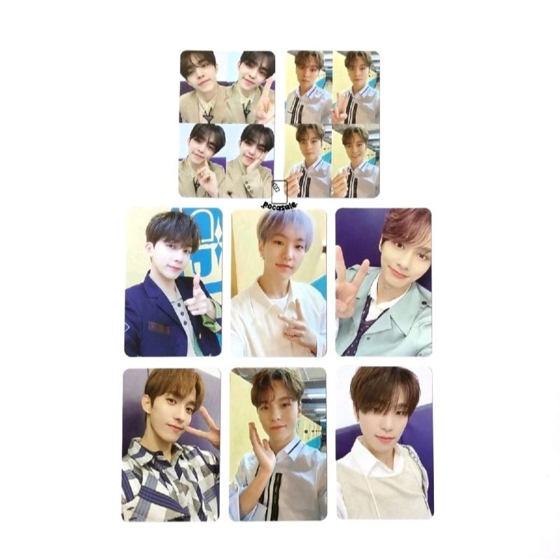 Photocard Seventeen Scoups Vernon Henggarae Album Net Ver Grid Version PC Official SVT Choi Seungche