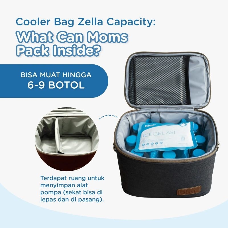 Bka cooler bag zella series - tas asi