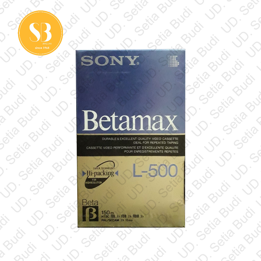 Kaset Perekam VHS Sony Betamax L500