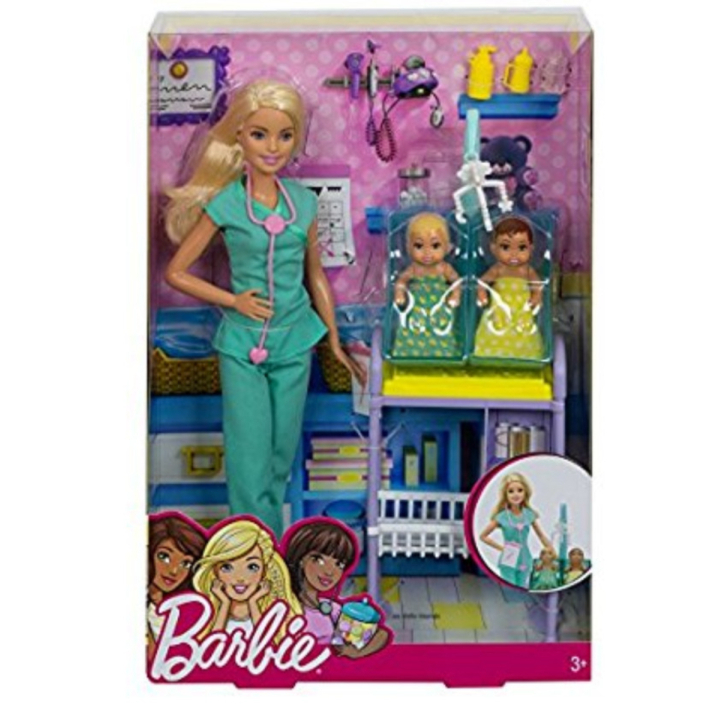 

Unik Boneka Barbie Mattel Baby Doctor Playset - Blonde Limited