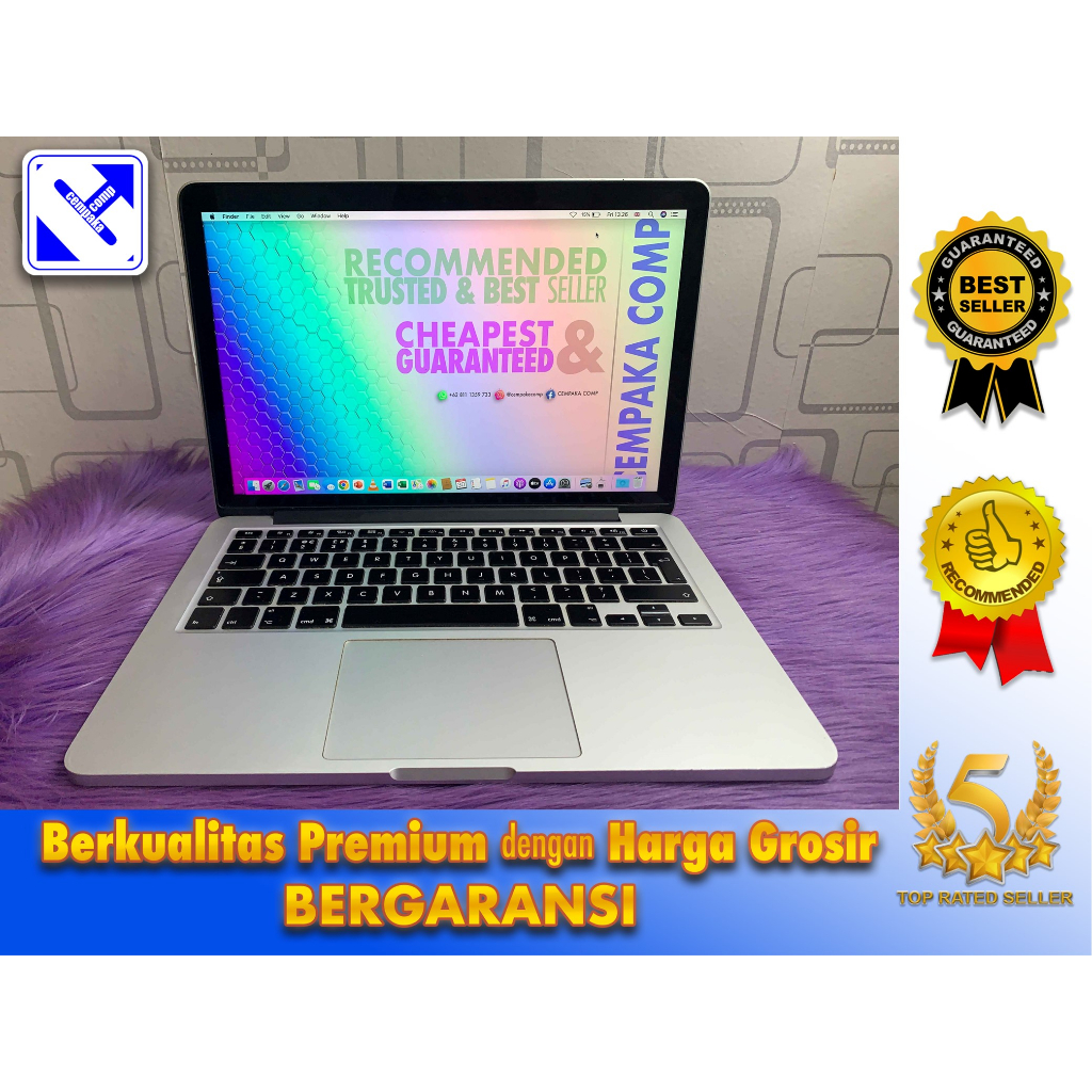 Macbook Pro Retina Early 2015 13in Core i5 8GB SSD 512GB