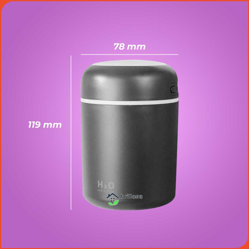 Kesoto Air Humidifier Mobil Aromatherapy Oil Diffuser 300ml - CM-9S - Gray