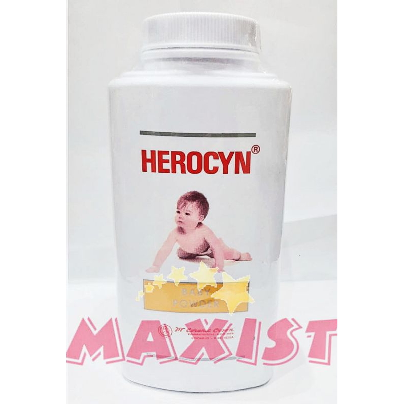 Bedak Herocyn Baby 200gr Herocyn Baby Powder 200g Bedak Gatal Bayi Biang Keringat / Alergi Herocyn B