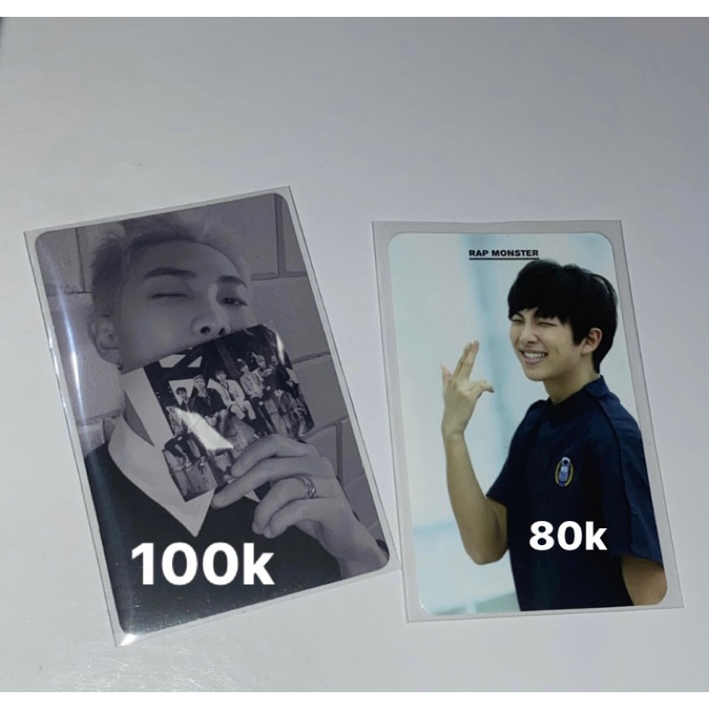 rpc photocard namjoon rm bts orul proof standart pc