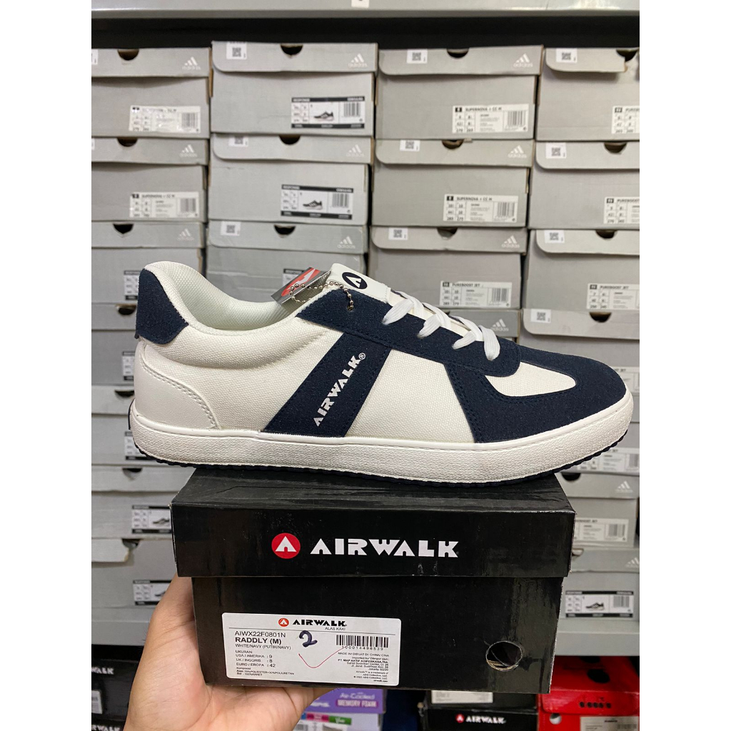 Aiwalk Raddly White/Navy Men's Shoes Original