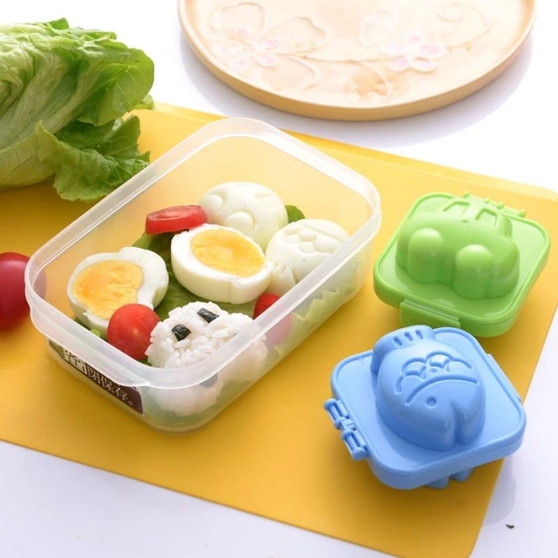 Cetakan Lucu Telur Rebus / Nasi Sushi Model Animal Untuk Bekal