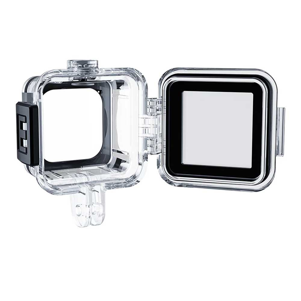 Casing Kamera Aksi Case For DJI Action 2 Waterproof 45 M Pelindung Camera Goresan Benturan Aman Berkualitas