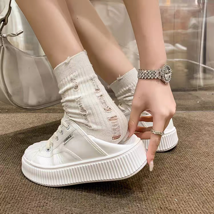 COD Sneakersdaily 629 Sepatu Sneakers Kanvas Wanita Import Premium