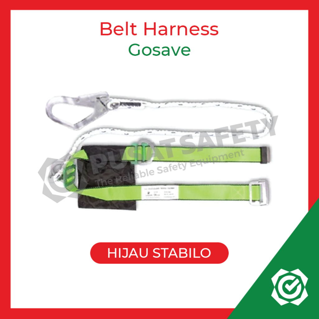 Safety Belt Body Harness Single Big Hook GoSave