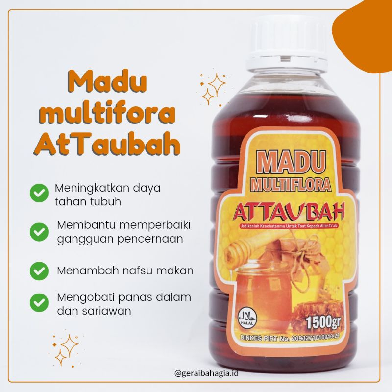 

Madu Multifora At Taubah 1500 g