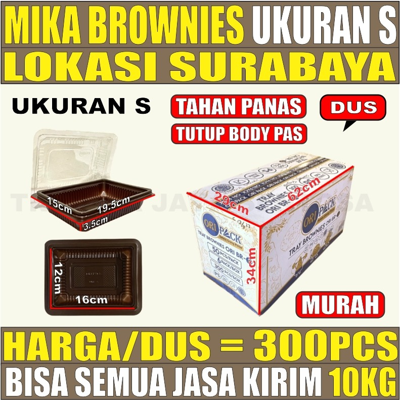 Mika Brownies S Kecil Dus Semua Jasa Kirim Ekspedisi Kotak Bronis Surabaya