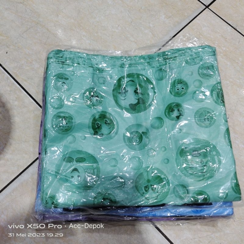 KANTONG PLASTIK SMILE / KRESEK THANK YOU / TERIMA KASIH UKURAN 28 (28x48 Cm) ISI -/+ 70 LEMBAR