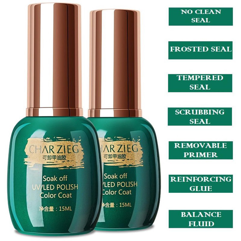 Charzieg Top Base Reinforce Primer Gel Kutek 15ml