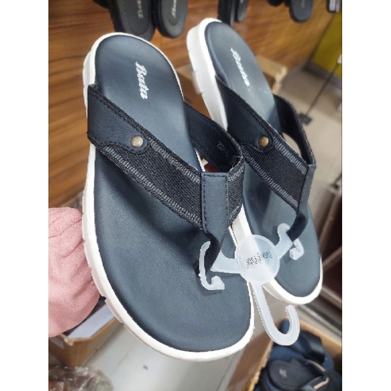 Sandal Bata Pria 871-6255 Ringan Hitam