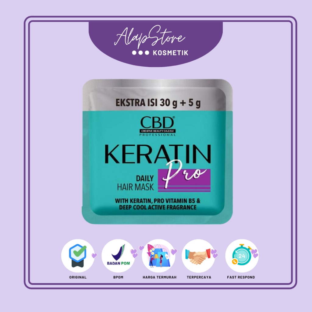Cbd Masker Keratin Sachet