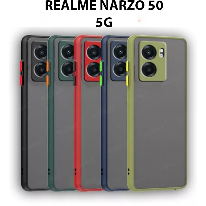 Casing MY CHOICE Bumper Aero Fuze Case My Choice Hard Case + Pelindung Kamera For REALME NARZO 50 5G