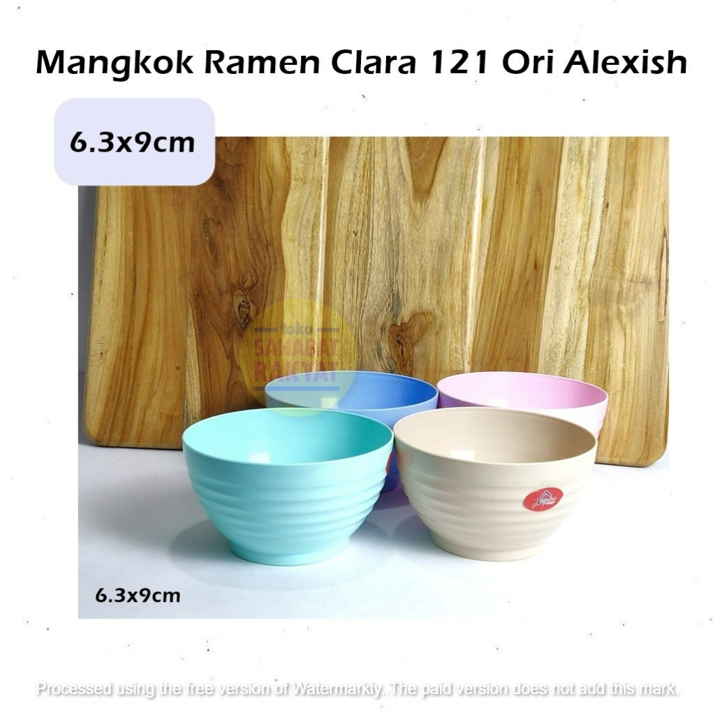 Mangkok Ramen Clara Warna Pastel 121 Ori Alexish