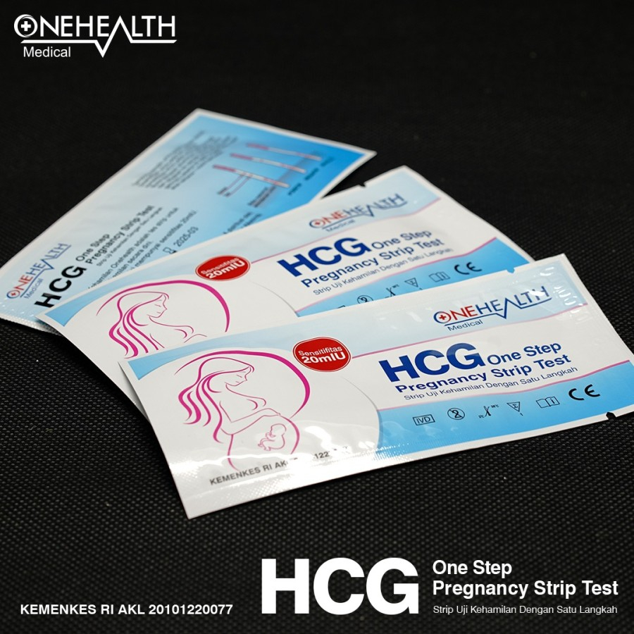 HCG Pregnancy Strip Test Hamil Gea / Alat Tes Kehamilan Tespack Tespek