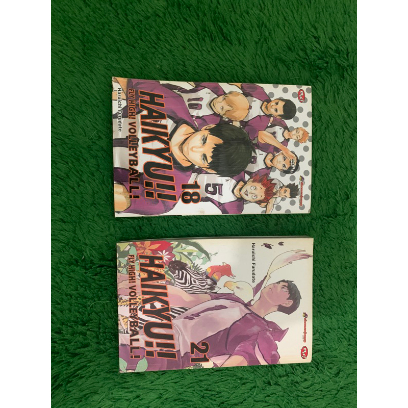 manga haikyuu vol 21 + 18 bahasa indonesia
