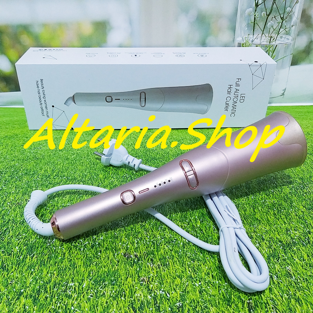 Automatic Curly Hair LED / LED Full Automatic Hair Curler  / Keriting Rambut Otomatis